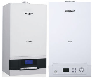 Luxurious Appearance Wall Hung Gas Boiler With LCD Display Radiator Burning Style