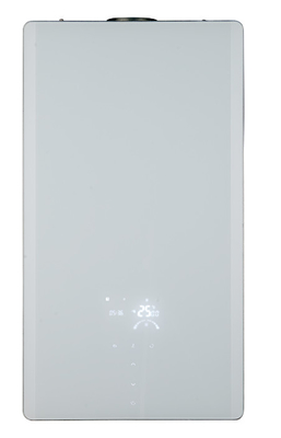 Glass Panel LCD Display Wall Hung Gas Boiler Multi Functional